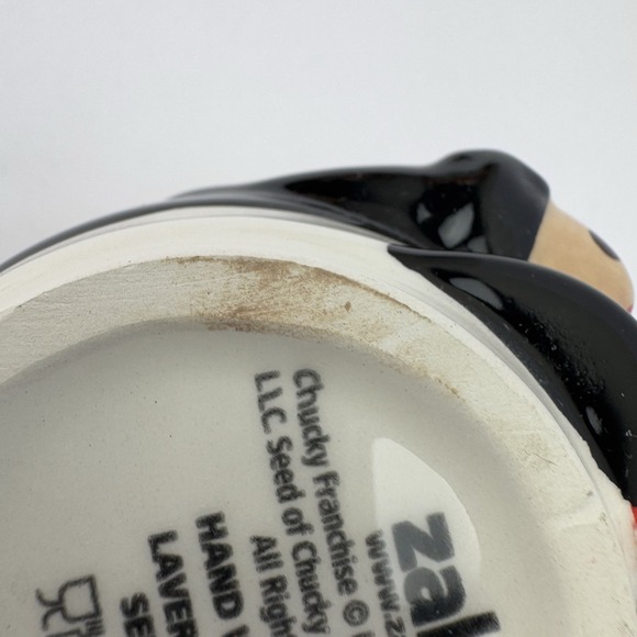 Halloween Chucky Ceramic Mug TIFFANY‎ Romance Is Dead 13.5oz Coffee Cup Horror - Picture 10 of 11